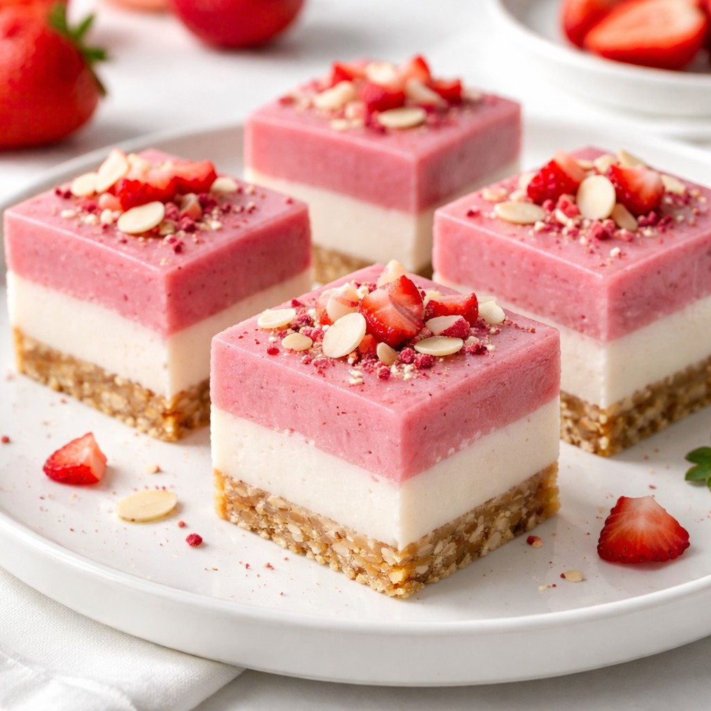 Dolce Freddo alle Fragole e Mandorle Senza Glutine - Immagini e Gusti a ...